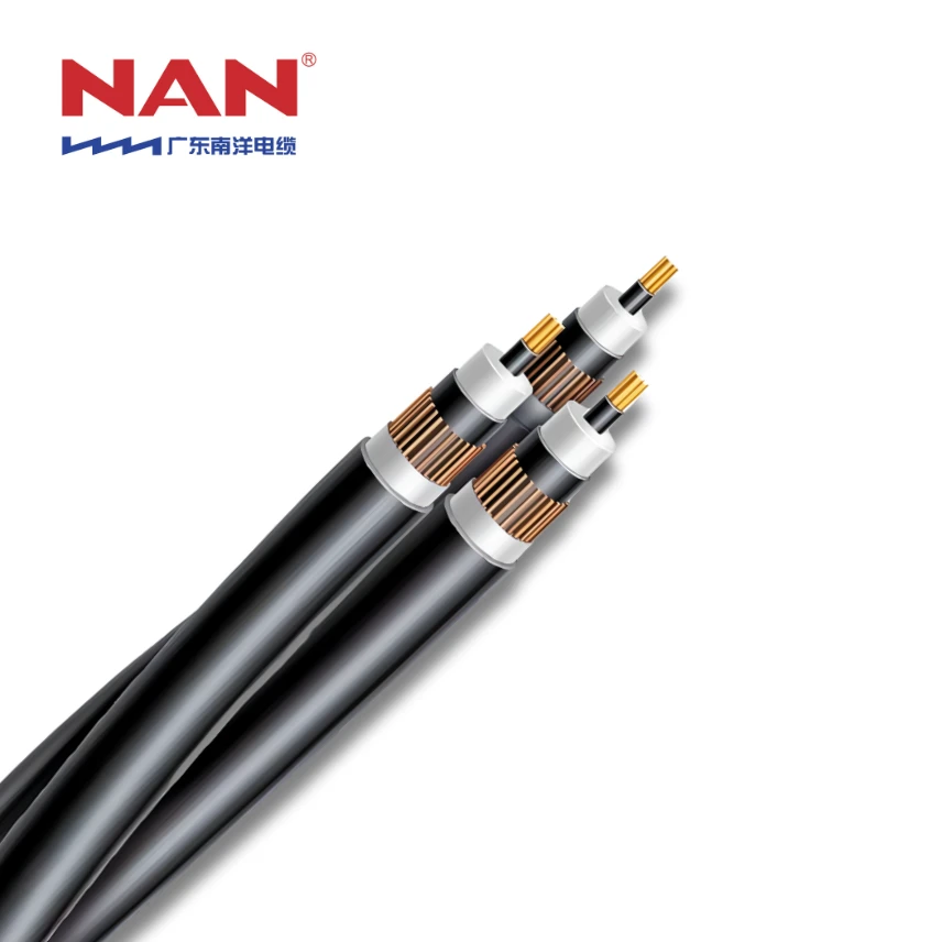 6.35 11kV Three Core Triplex HDPE Sheathed (Cu Conductor)