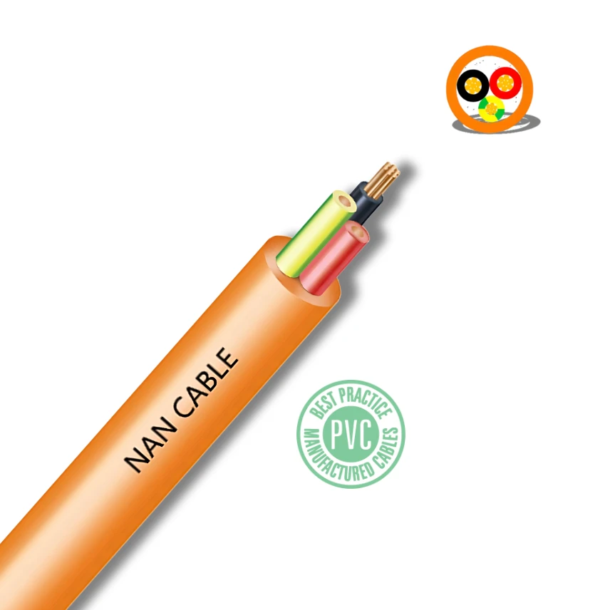 Orange Circular PVC 450 750