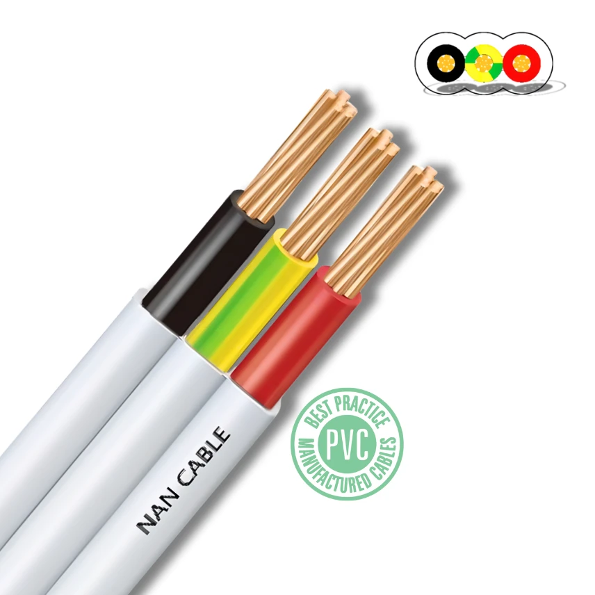PVC Flat (2 Core & Earth, Aircon Cable)