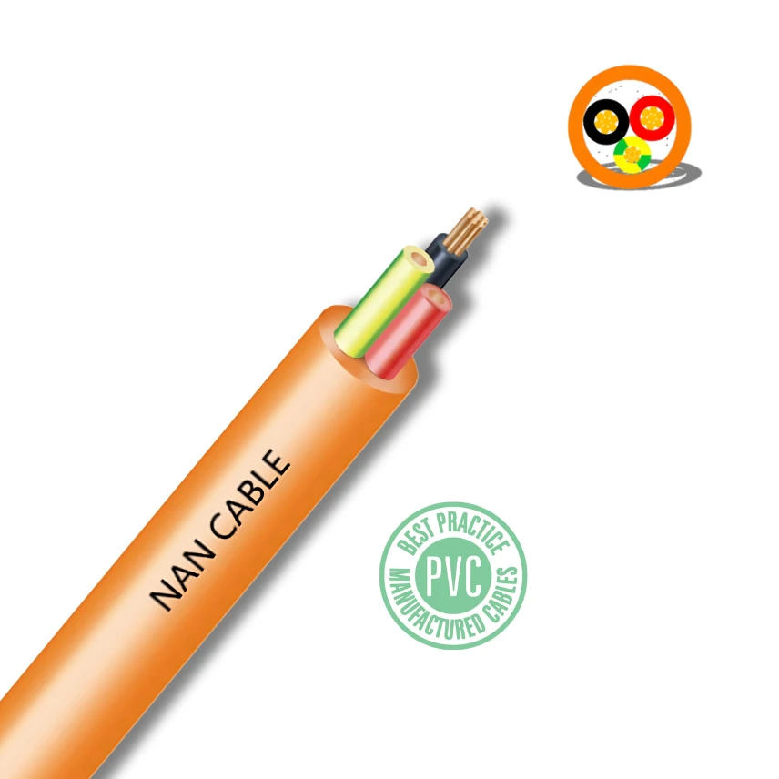 XLPE PVC 2C+E & 3C+E 0.6 1kV Circular